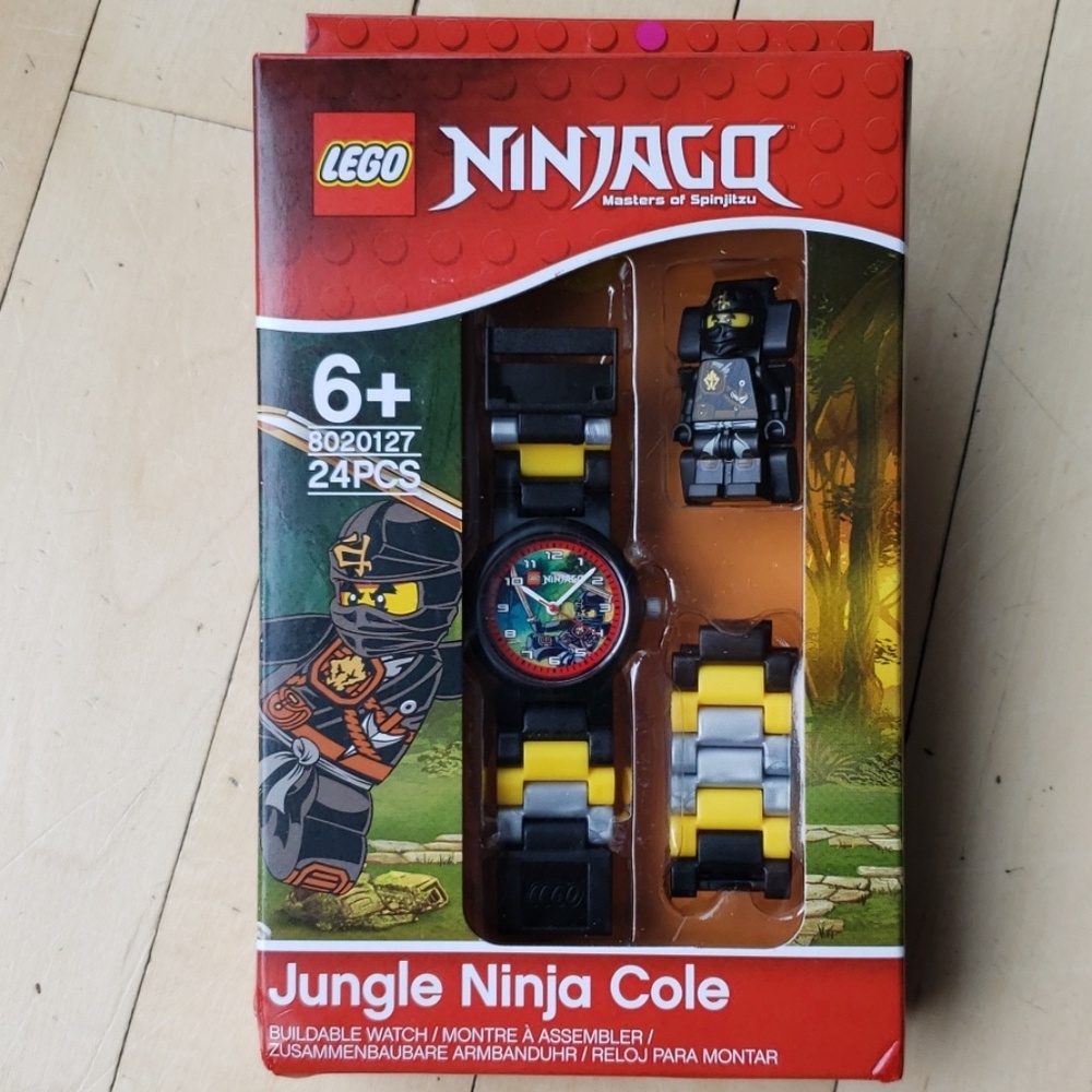 Lego Ninjago Buildable watch Jungle Ninja Cole